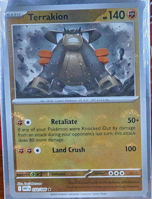 Terrakion Pokeball Reverse