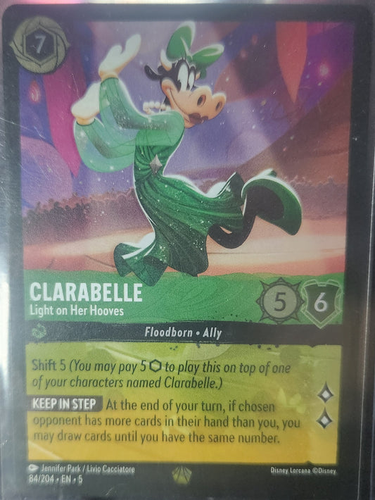 Clarabelle - Light On Her Hooves